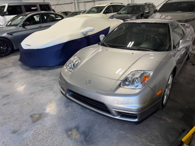 2002 Acura NSX in Sebring Silver over Black