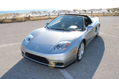 2002 Acura NSX in Sebring Silver over Black