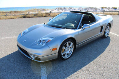 2002 Acura NSX in Sebring Silver over Black