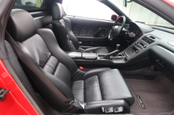 1997 Acura NSX in Formula Red over Black