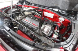 1997 Acura NSX in Formula Red over Black