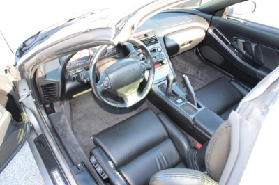 2002 Acura NSX in Sebring Silver over Black