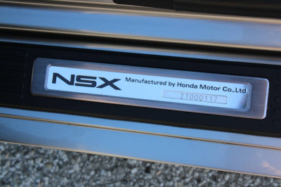 2002 Acura NSX in Sebring Silver over Black