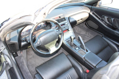 2002 Acura NSX in Sebring Silver over Black