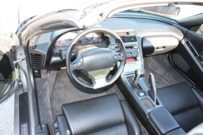 2002 Acura NSX in Sebring Silver over Black