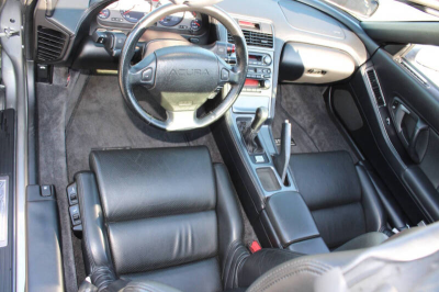2002 Acura NSX in Sebring Silver over Black