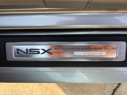 2004 Acura NSX in Sebring Silver over Silver