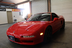 2000 Acura NSX in New Formula Red over Other