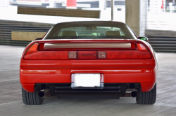 1999 Acura NSX in Formula Red over Tan