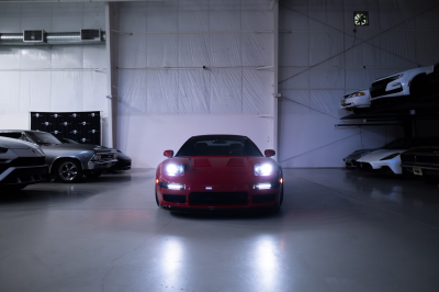 1995 Acura NSX in Formula Red over Black