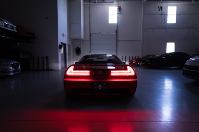 1995 Acura NSX in Formula Red over Black