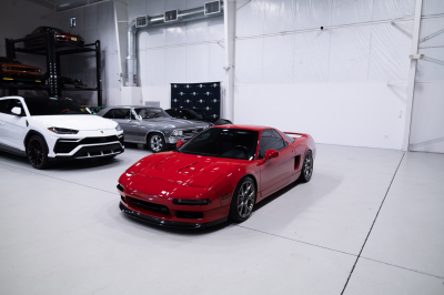 1995 Acura NSX in Formula Red over Black