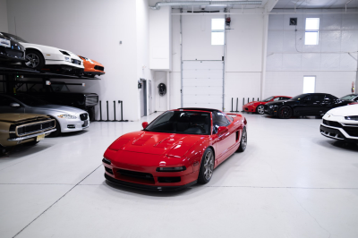 1995 Acura NSX in Formula Red over Black