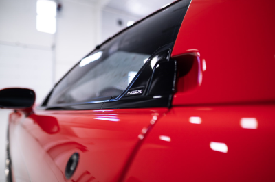 1995 Acura NSX in Formula Red over Black