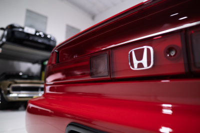 1995 Acura NSX in Formula Red over Black