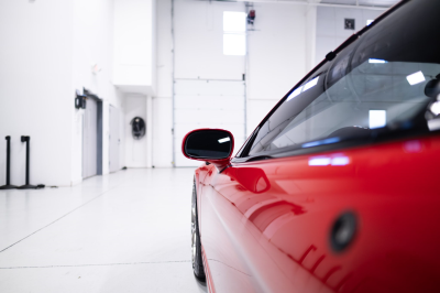 1995 Acura NSX in Formula Red over Black
