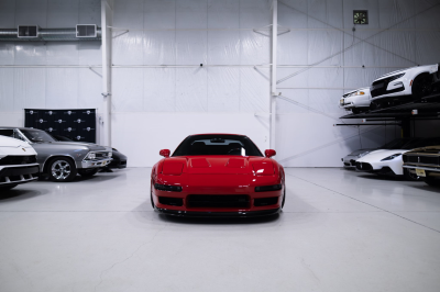 1995 Acura NSX in Formula Red over Black