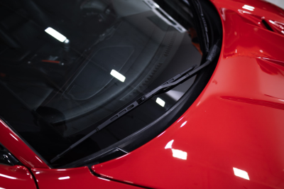 1995 Acura NSX in Formula Red over Black