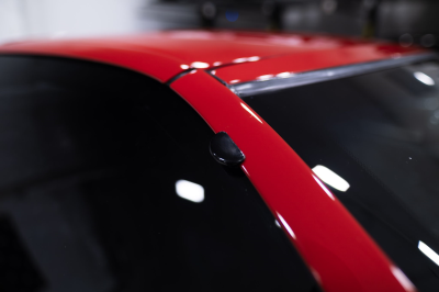 1995 Acura NSX in Formula Red over Black