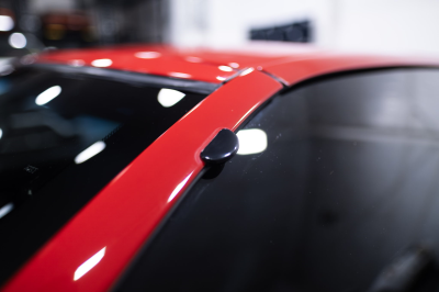 1995 Acura NSX in Formula Red over Black