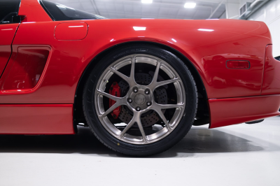 1995 Acura NSX in Formula Red over Black
