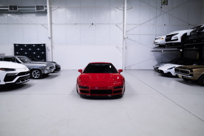 1995 Acura NSX in Formula Red over Black