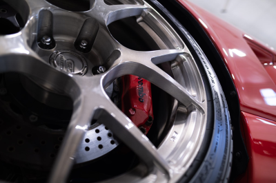 1995 Acura NSX in Formula Red over Black