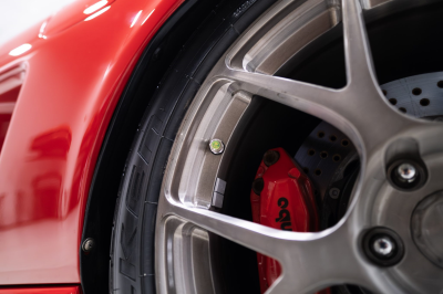 1995 Acura NSX in Formula Red over Black