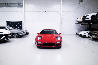 1995 Acura NSX in Formula Red over Black