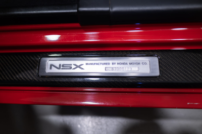 1995 Acura NSX in Formula Red over Black
