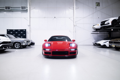 1995 Acura NSX in Formula Red over Black