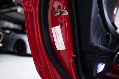 1995 Acura NSX in Formula Red over Black