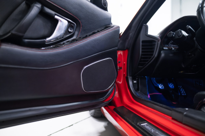 1995 Acura NSX in Formula Red over Black