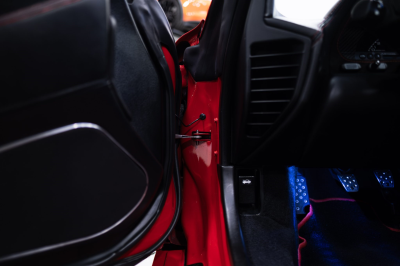 1995 Acura NSX in Formula Red over Black