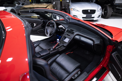 1995 Acura NSX in Formula Red over Black