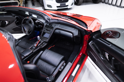1995 Acura NSX in Formula Red over Black