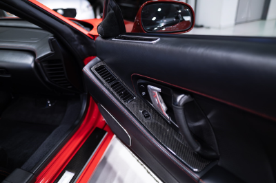 1995 Acura NSX in Formula Red over Black