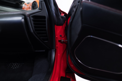 1995 Acura NSX in Formula Red over Black