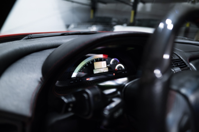 1995 Acura NSX in Formula Red over Black