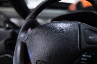 1995 Acura NSX in Formula Red over Black