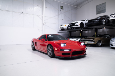1995 Acura NSX in Formula Red over Black