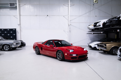 1995 Acura NSX in Formula Red over Black