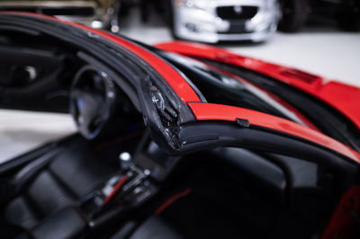 1995 Acura NSX in Formula Red over Black