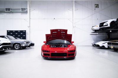1995 Acura NSX in Formula Red over Black