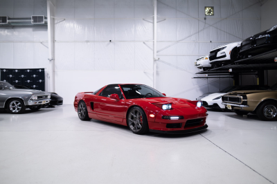 1995 Acura NSX in Formula Red over Black