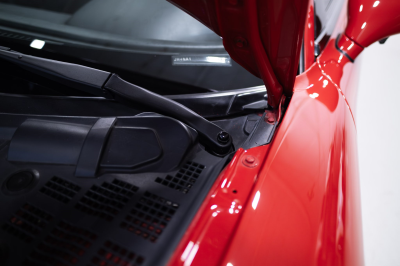 1995 Acura NSX in Formula Red over Black