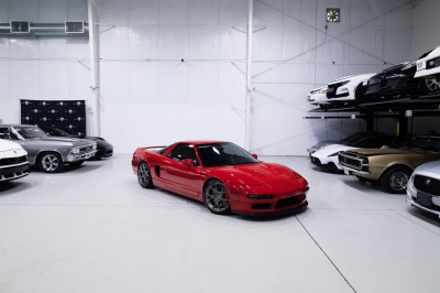 1995 Acura NSX in Formula Red over Black