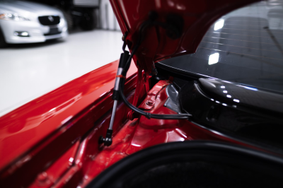 1995 Acura NSX in Formula Red over Black