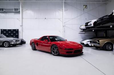 1995 Acura NSX in Formula Red over Black