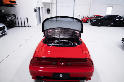 1995 Acura NSX in Formula Red over Black